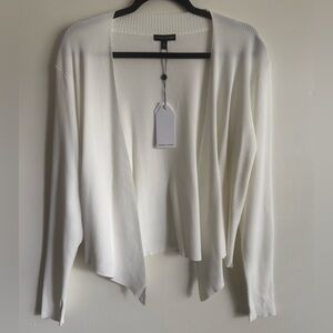 New Universal Standard Ribbed Wrap Cardigan Size Large 22/24 3X